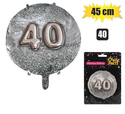 Balloon helium foil ms 40 45cm f-01