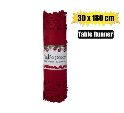 Xmas table decor runner 30x180cm