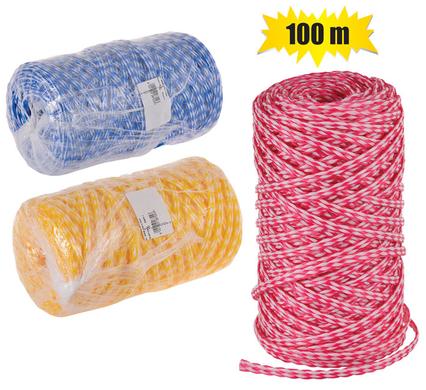 Ski-rope 7mm x100m-hank 2-color