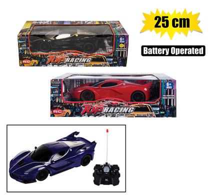 Battery operated rc fast car 25cm