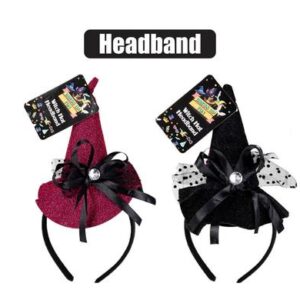Dress up headband witch hat