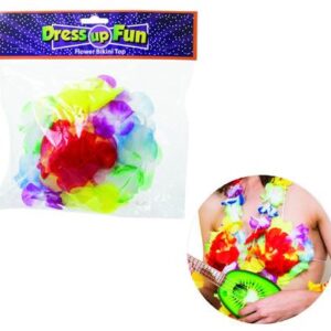 Dress up hawaii flower bikini