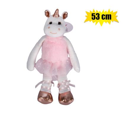 Plush unicorn in tutu 53cm