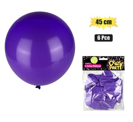Balloons giant 6pc purple f-02
