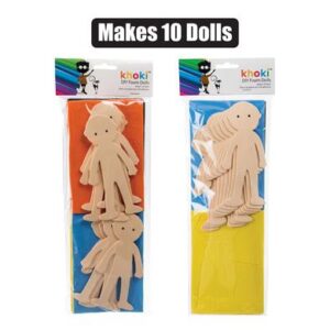 Art+craft foam dolls