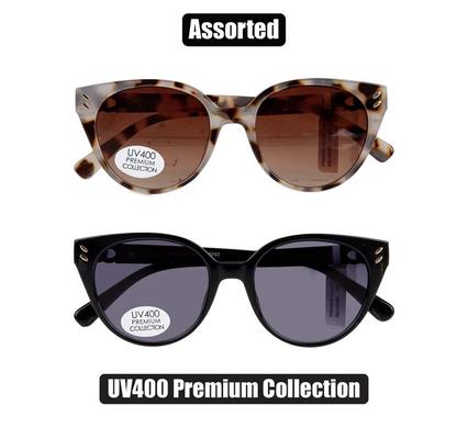 Sunglass pre/lds rounded cateye