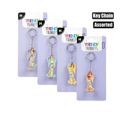 Keychain poly angel