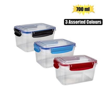 Container clip lock goldex 700ml