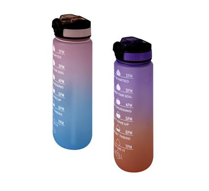 Water bottle 1l two-tone